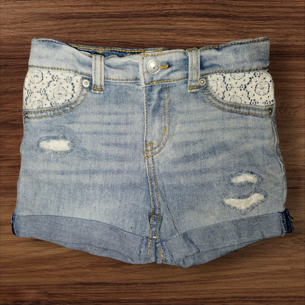 Light Blue Denim Women's Shorts